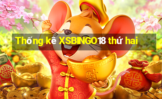 Thống kê XSBINGO18 thứ hai