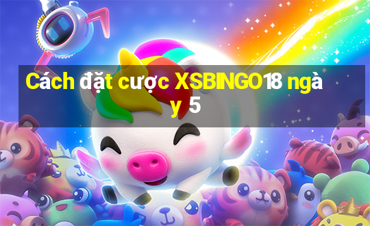 Cách đặt cược XSBINGO18 ngày 5