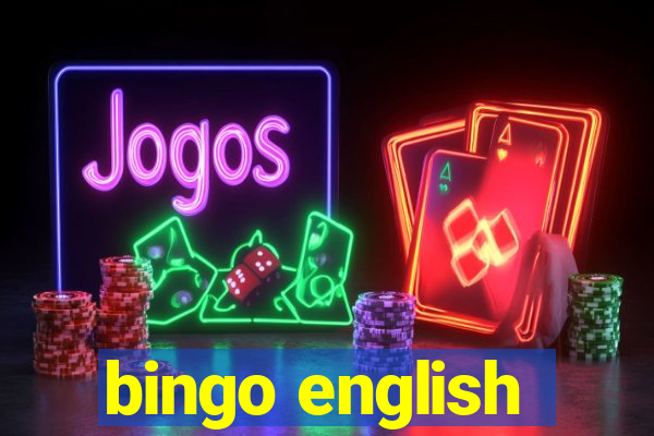 bingo english