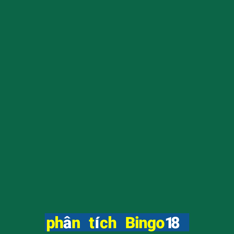 phân tích Bingo18 ngày 21