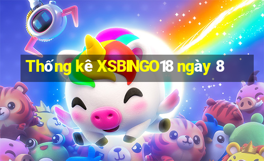 Thống kê XSBINGO18 ngày 8