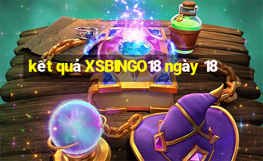 kết quả XSBINGO18 ngày 18