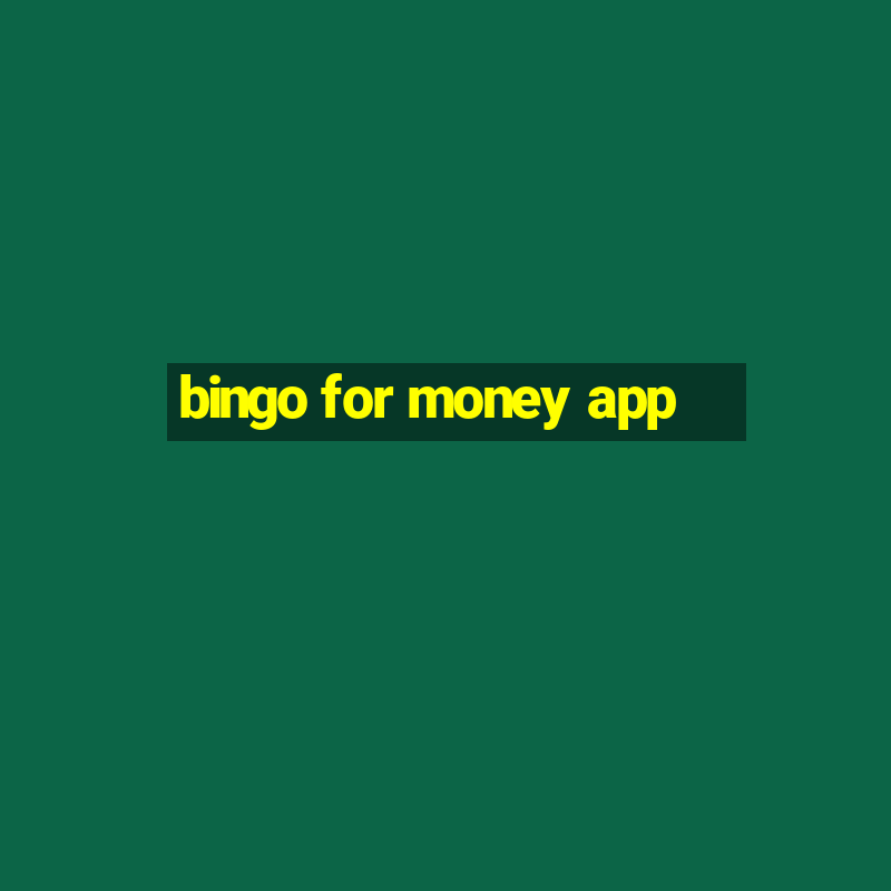 bingo for money app