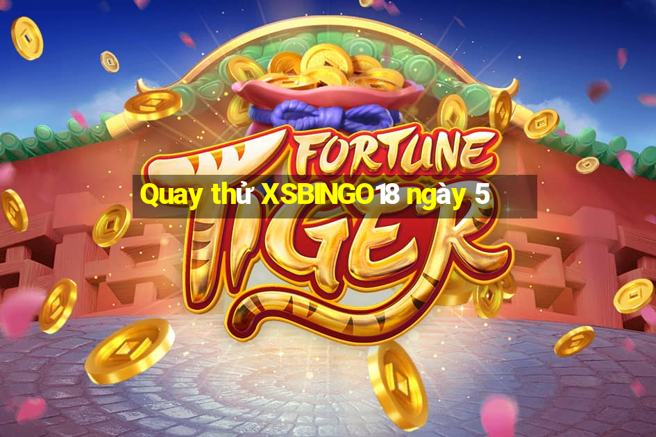 Quay thử XSBINGO18 ngày 5