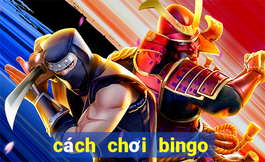 cách chơi bingo trên giấy