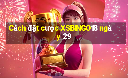 Cách đặt cược XSBINGO18 ngày 29