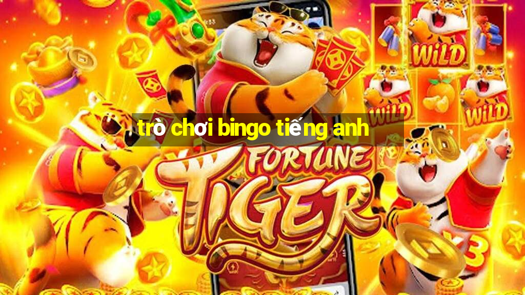 trò chơi bingo tiếng anh